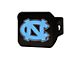 Hitch Cover with University of North Carolina Logo; Blue (Universal; Some Adaptation May Be Required)