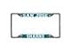 License Plate Frame with San Jose Sharks Logo; Teal (Universal; Some Adaptation May Be Required)