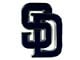 San Diego Padres Emblem; Navy (Universal; Some Adaptation May Be Required)