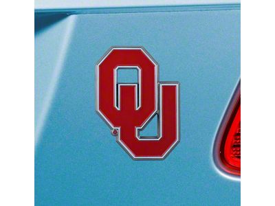 University of Oklahoma Emblem; Crimson (Universal; Some Adaptation May Be Required)