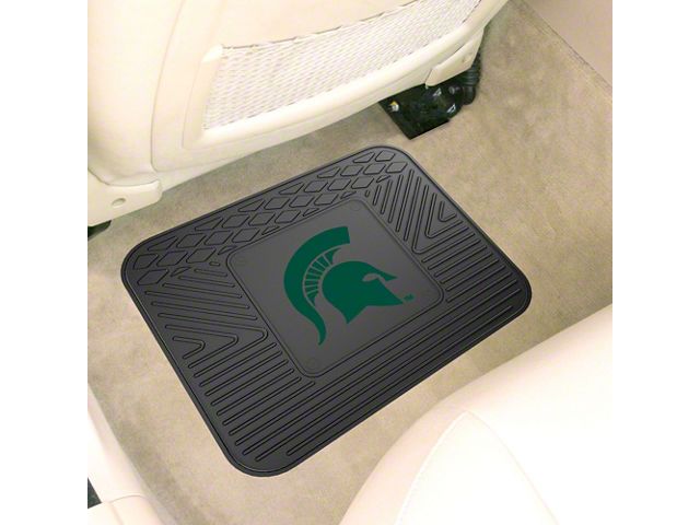 Utility Mat with Michigan State University Logo; Black (Universal; Some Adaptation May Be Required)