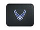 Utility Mat with U.S. Air Force Logo; Black (Universal; Some Adaptation May Be Required)