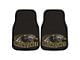 Carpet Front Floor Mats with University of Wisconsin-Milwaukee Logo; Black (Universal; Some Adaptation May Be Required)