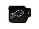Hitch Cover with Buffalo Bills Logo; Black (Universal; Some Adaptation May Be Required)
