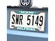 License Plate Frame with Miami Dolphins Logo; Aqua (Universal; Some Adaptation May Be Required)