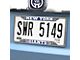 License Plate Frame with New York Giants Logo; Dark Blue (Universal; Some Adaptation May Be Required)