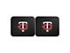 Molded Rear Floor Mats with Minnesota Twins Logo (Universal; Some Adaptation May Be Required)