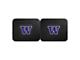 Molded Rear Floor Mats with University of Washington Logo (Universal; Some Adaptation May Be Required)