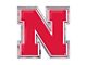 University of Nebraska Embossed Emblem; Red (Universal; Some Adaptation May Be Required)