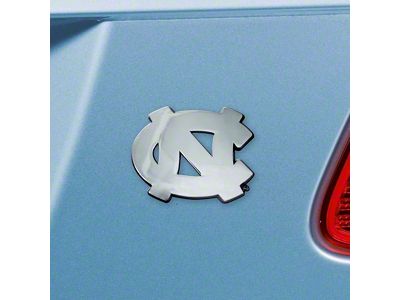 University of North Carolina Emblem; Chrome (Universal; Some Adaptation May Be Required)