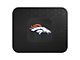 Utility Mat with Denver Broncos Logo; Black (Universal; Some Adaptation May Be Required)