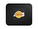 Utility Mat with Los Angeles Lakers Logo; Black (Universal; Some Adaptation May Be Required)