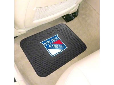 Utility Mat with New York Rangers Logo; Black (Universal; Some Adaptation May Be Required)