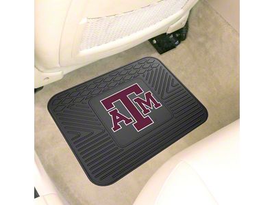 Utility Mat with Texas A&M University Logo; Black (Universal; Some Adaptation May Be Required)