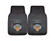 Vinyl Front Floor Mats with New York Knicks Logo; Black (Universal; Some Adaptation May Be Required)