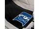 Carpet Front Floor Mats with Duke University Logo; Blue (Universal; Some Adaptation May Be Required)