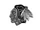 Chicago Blackhawks Molded Emblem; Chrome (Universal; Some Adaptation May Be Required)