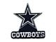 Dallas Cowboys Emblem; Chrome (Universal; Some Adaptation May Be Required)