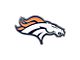 Denver Broncos Emblem; Orange (Universal; Some Adaptation May Be Required)