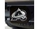 Hitch Cover with Colorado Avalanche Logo; Burgandy (Universal; Some Adaptation May Be Required)