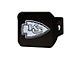 Hitch Cover with Kansas City Chiefs Logo; Black (Universal; Some Adaptation May Be Required)