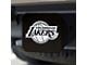 Hitch Cover with Los Angeles Lakers Logo; Purple (Universal; Some Adaptation May Be Required)