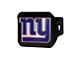 Hitch Cover with New York Giants Logo; Dark Blue (Universal; Some Adaptation May Be Required)