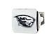 Hitch Cover with Oregon State University Logo; Chrome (Universal; Some Adaptation May Be Required)