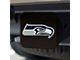 Hitch Cover with Seattle Seahawks Logo; Blue (Universal; Some Adaptation May Be Required)