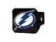 Hitch Cover with Tampa Bay Lightning Logo; Royal (Universal; Some Adaptation May Be Required)