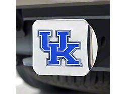 Hitch Cover with University of Kentucky Logo; Chrome (Universal; Some Adaptation May Be Required)