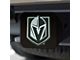 Hitch Cover with Vegas Golden Knights Logo; Black (Universal; Some Adaptation May Be Required)