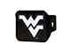 Hitch Cover with West Virginia University Logo; Navy (Universal; Some Adaptation May Be Required)