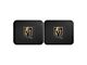 Molded Rear Floor Mats with Vegas Golden Knights Logo (Universal; Some Adaptation May Be Required)