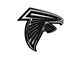 Atlanta Falcons Molded Emblem; Chrome (Universal; Some Adaptation May Be Required)