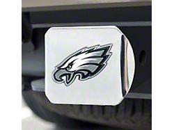 Hitch Cover with Philadelphia Eagles Logo; Green (Universal; Some Adaptation May Be Required)