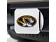 Hitch Cover with University of Missouri Logo; Chrome (Universal; Some Adaptation May Be Required)