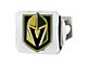 Hitch Cover with Vegas Golden Knights Logo; Chrome (Universal; Some Adaptation May Be Required)