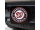 Hitch Cover with Washington Nationals Logo; Black (Universal; Some Adaptation May Be Required)