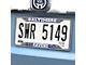 License Plate Frame with Baltimore Ravens Logo; Blue (Universal; Some Adaptation May Be Required)