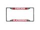 License Plate Frame with Chicago Blackhawks Logo (Universal; Some Adaptation May Be Required)