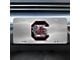 License Plate with University of South Carolina Logo; Stainless Steel (Universal; Some Adaptation May Be Required)