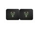 Molded Rear Floor Mats with Milwaukee Bucks Logo (Universal; Some Adaptation May Be Required)
