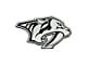 Nashville Predators Emblem; Chrome (Universal; Some Adaptation May Be Required)