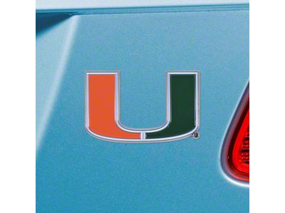 University of Miami Emblem; Green (Universal; Some Adaptation May Be Required)