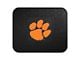 Utility Mat with Clemson University Logo; Black (Universal; Some Adaptation May Be Required)