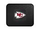 Utility Mat with Kansas City Chiefs Logo; Black (Universal; Some Adaptation May Be Required)