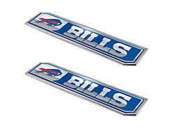 Buffalo Bills Embossed Emblems; Blue (Universal; Some Adaptation May Be Required)