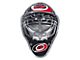 Carolina Hurricanes Embossed Helmet Emblem; Red and Black (Universal; Some Adaptation May Be Required)