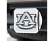 Hitch Cover with Auburn University Logo; Chrome (Universal; Some Adaptation May Be Required)